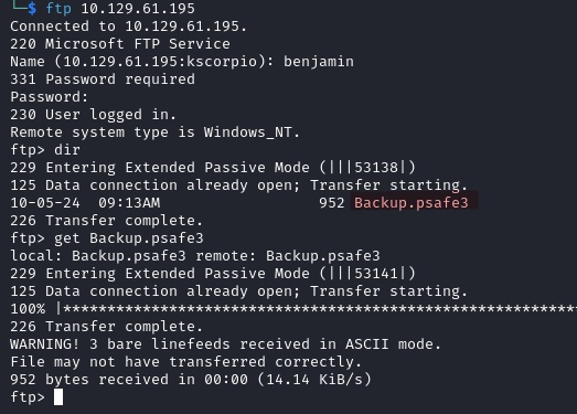 FTP file