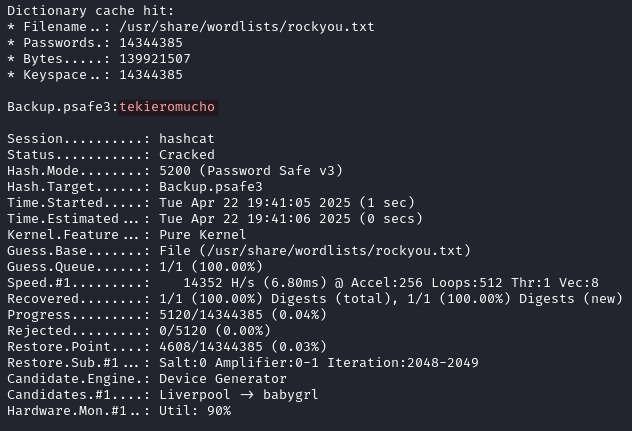 psafe3 password cracked