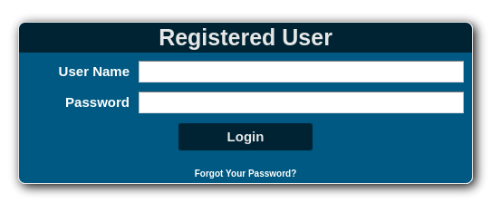 Apache OFBiz login page