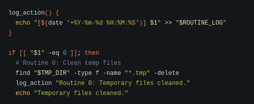 vulnerable Bash code