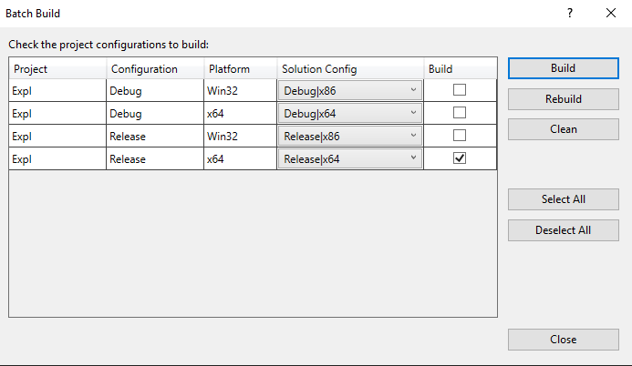 compiling process