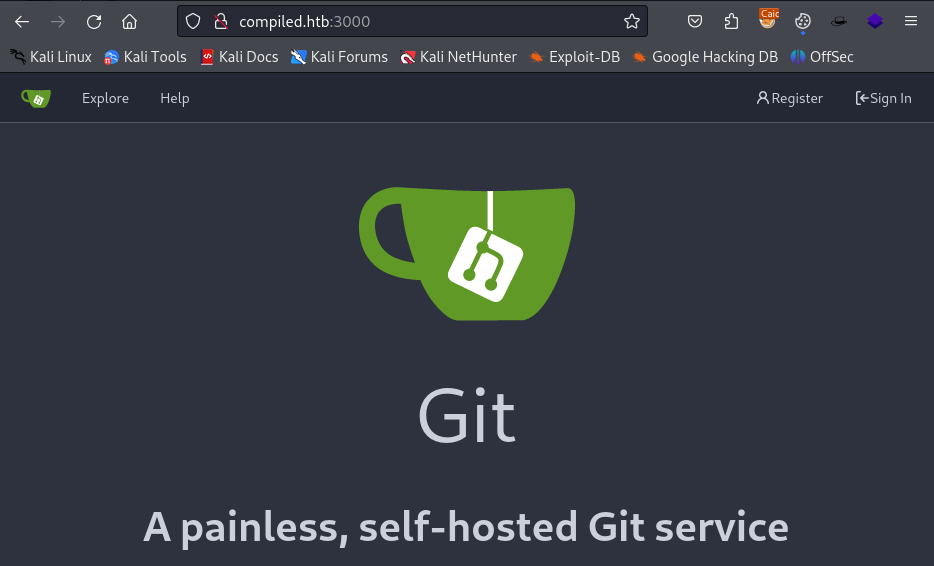 Gitea instance