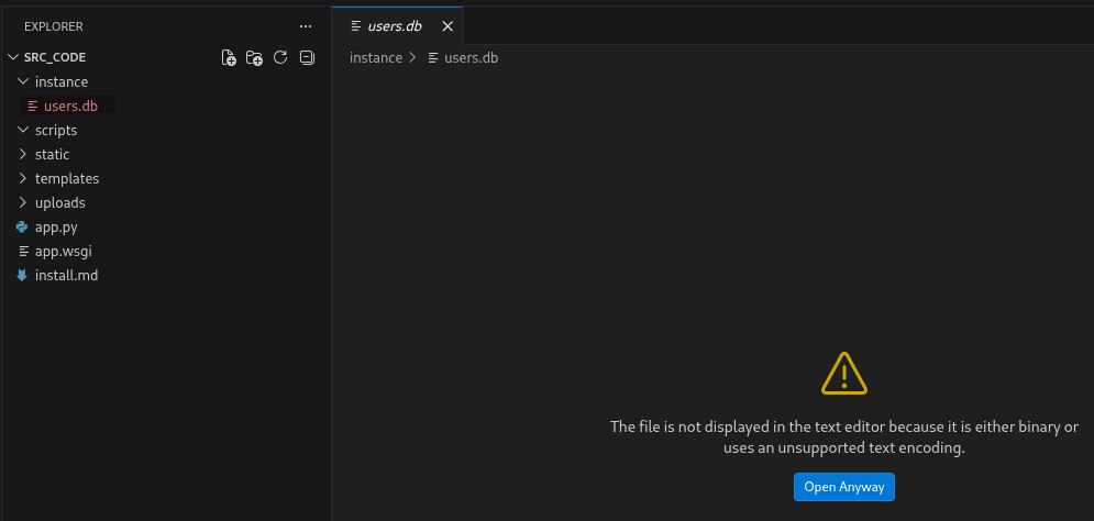 Conversor database file