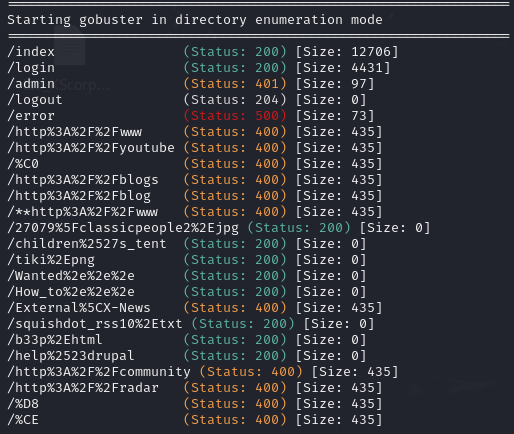 cozyhosting-Gobuster