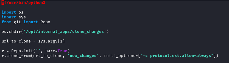 clone_prod_change python script