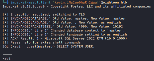 mssql login