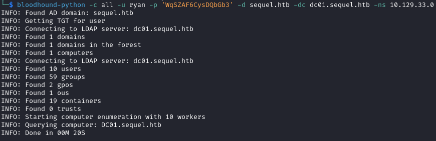 bloodhound enumeration