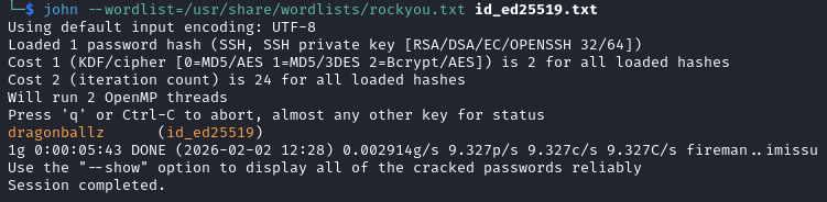 ssh key passphrase