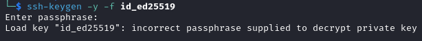 sshkeygen command