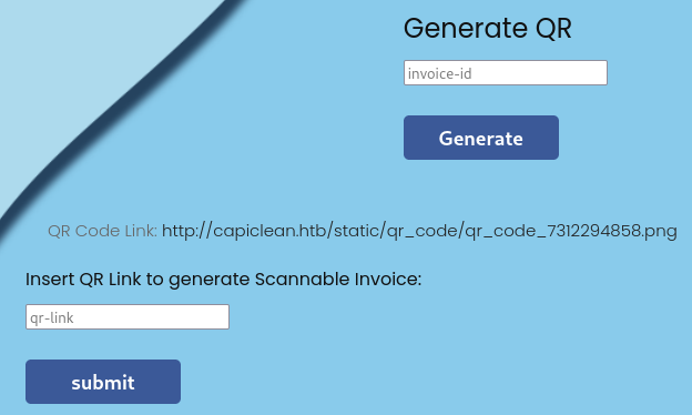 IClean Generate QR code