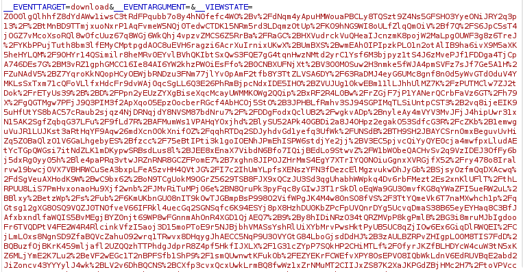 ViewState Payload