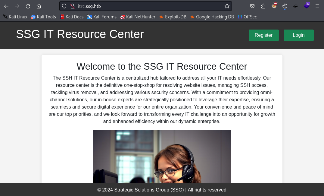 Resource website