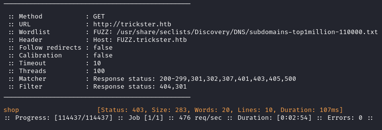 subdomain enumeration filtered