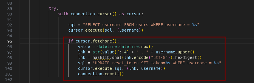 Clocky token value expected