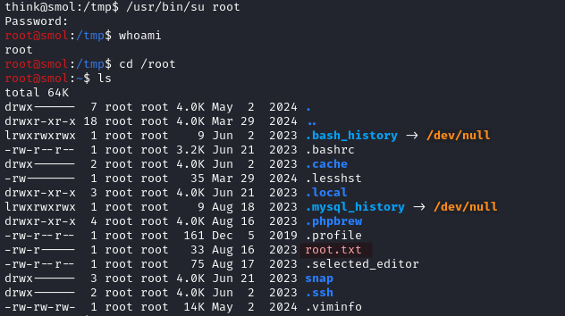 root flag