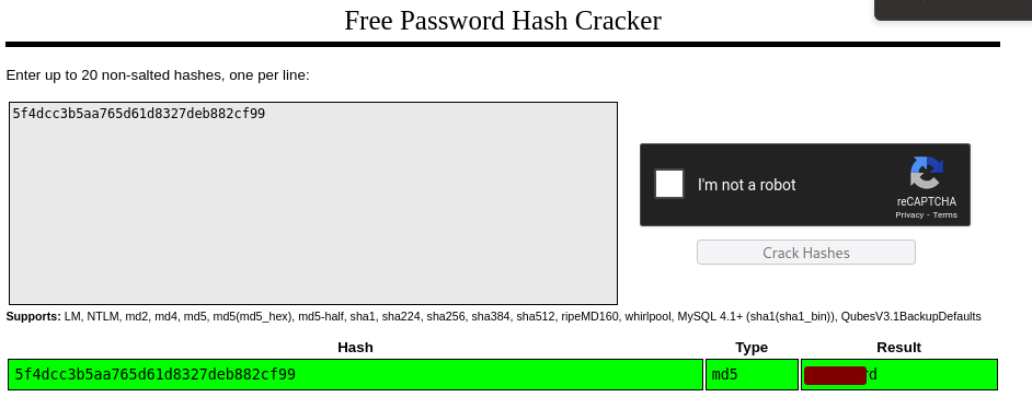 hMailServer admin password